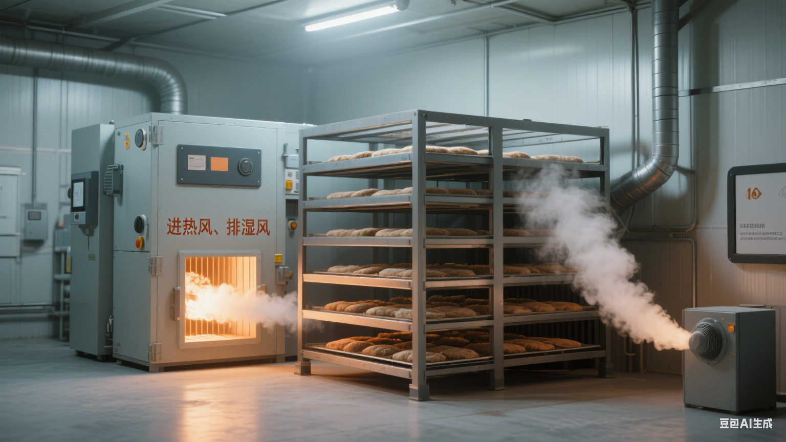 多层烘干机：给食品 “脱水保鲜” 的层叠小工厂(4)