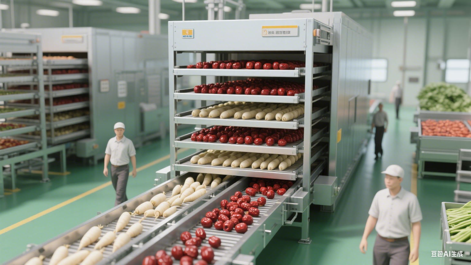多层烘干机：食品加工的 “高效脱水多面手”(1)
