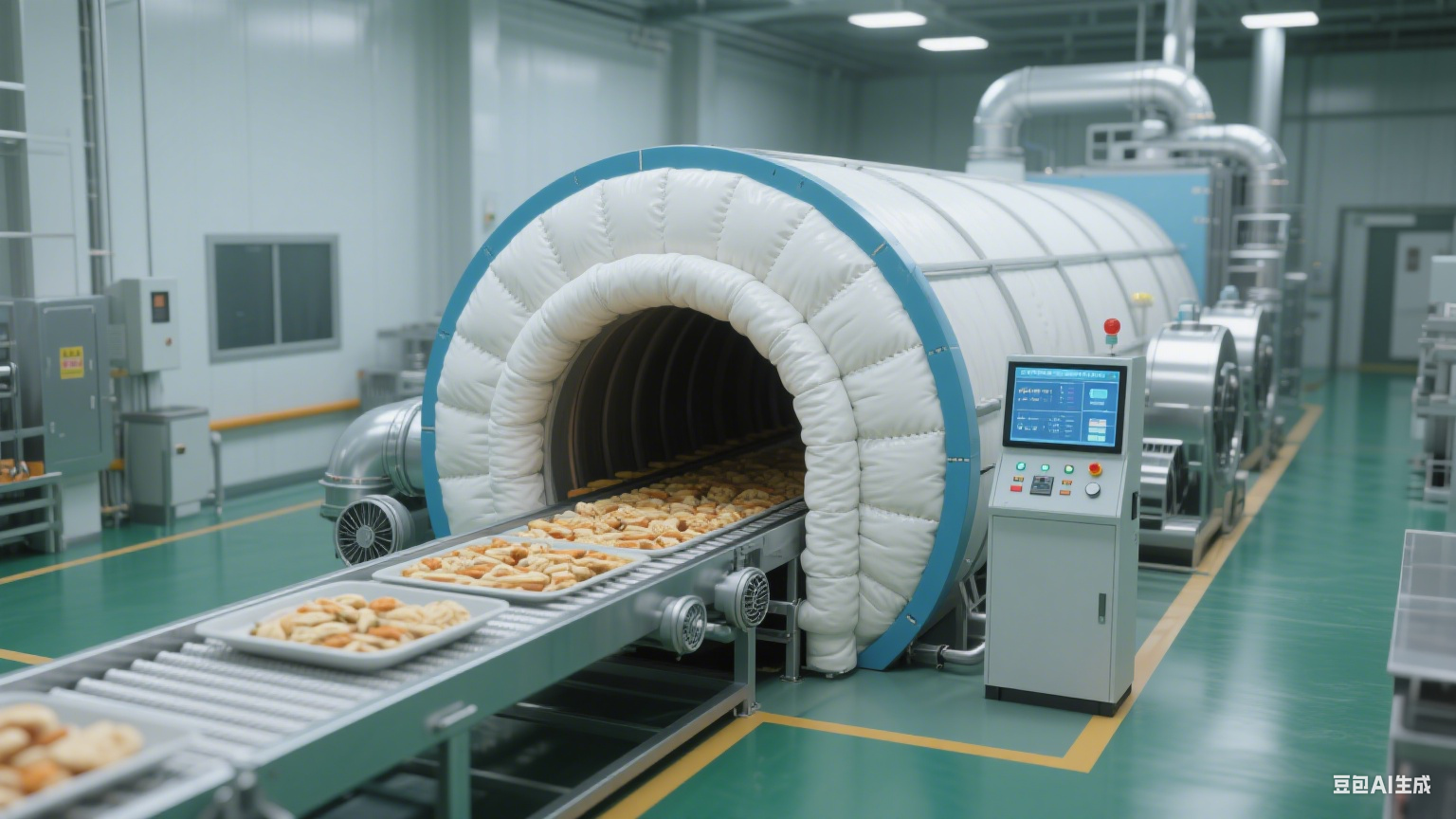 隧道式烘干机：食品加工的高效合规干燥解决方案(4)