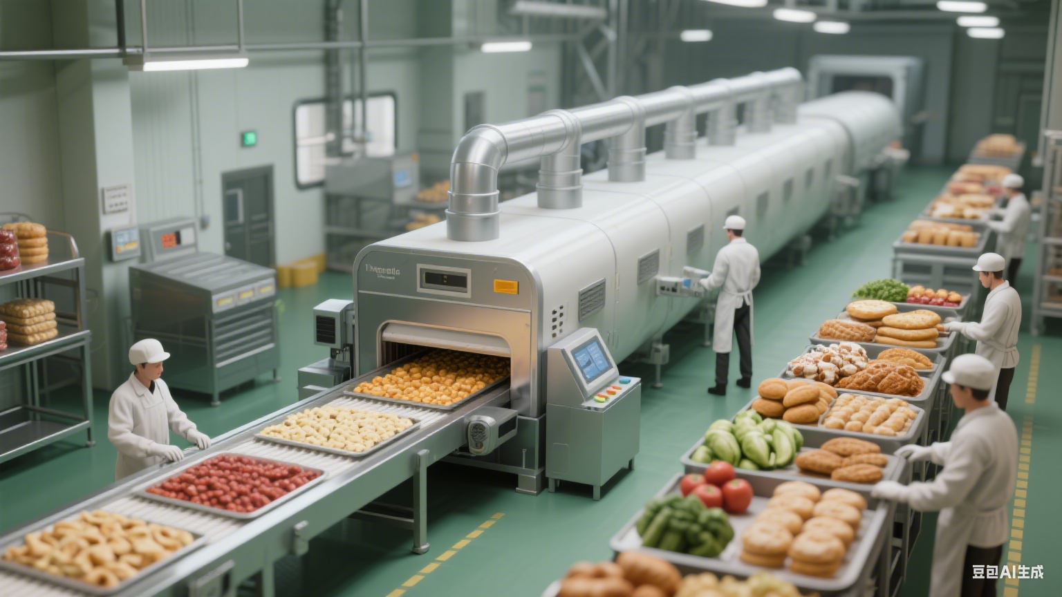 隧道式烘干机的食品加工适配图谱：四类核心应用场景解析(5)