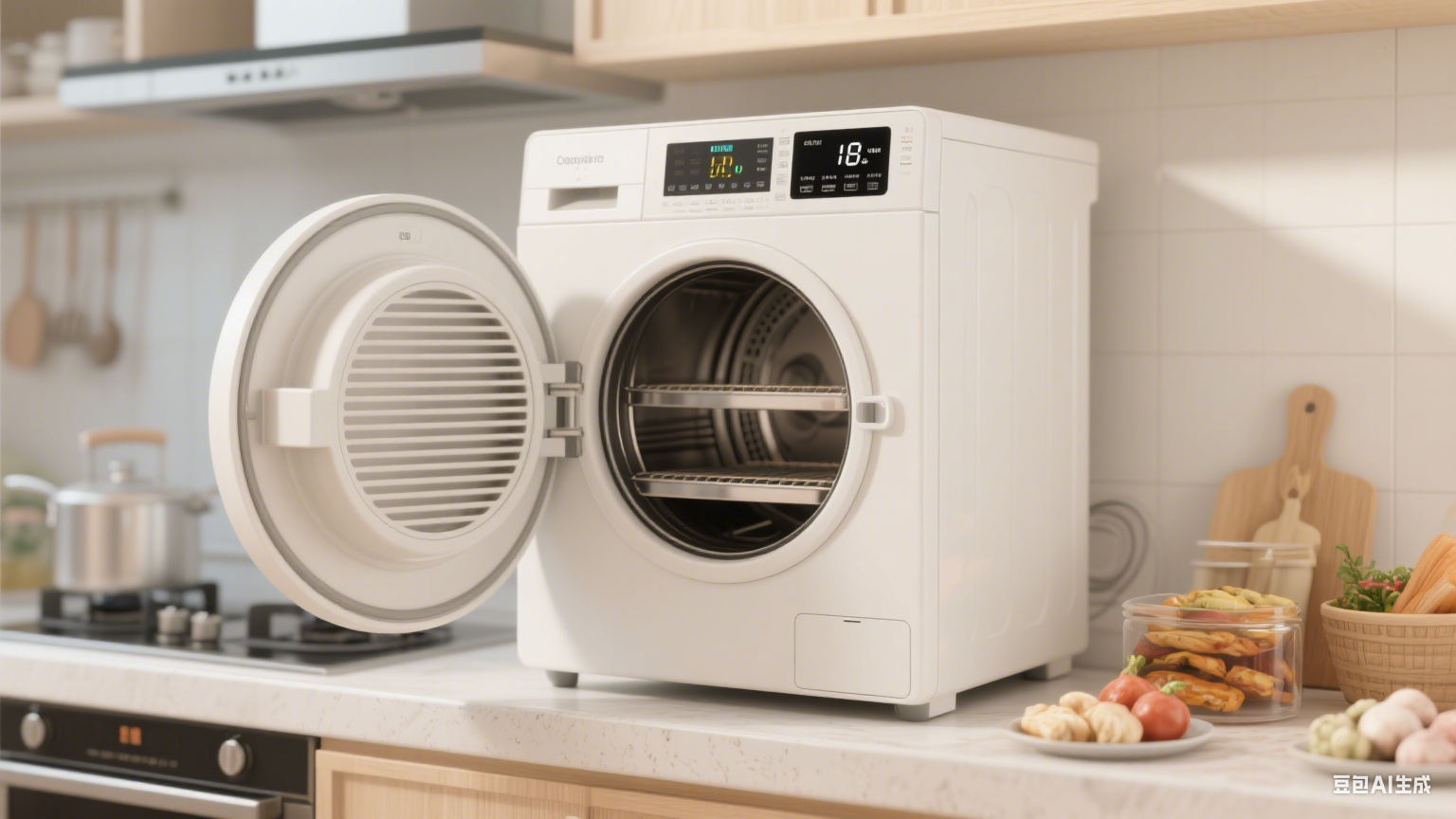 烘干机的工作原理：给食材 “脱水保鲜” 的温度魔法(3)