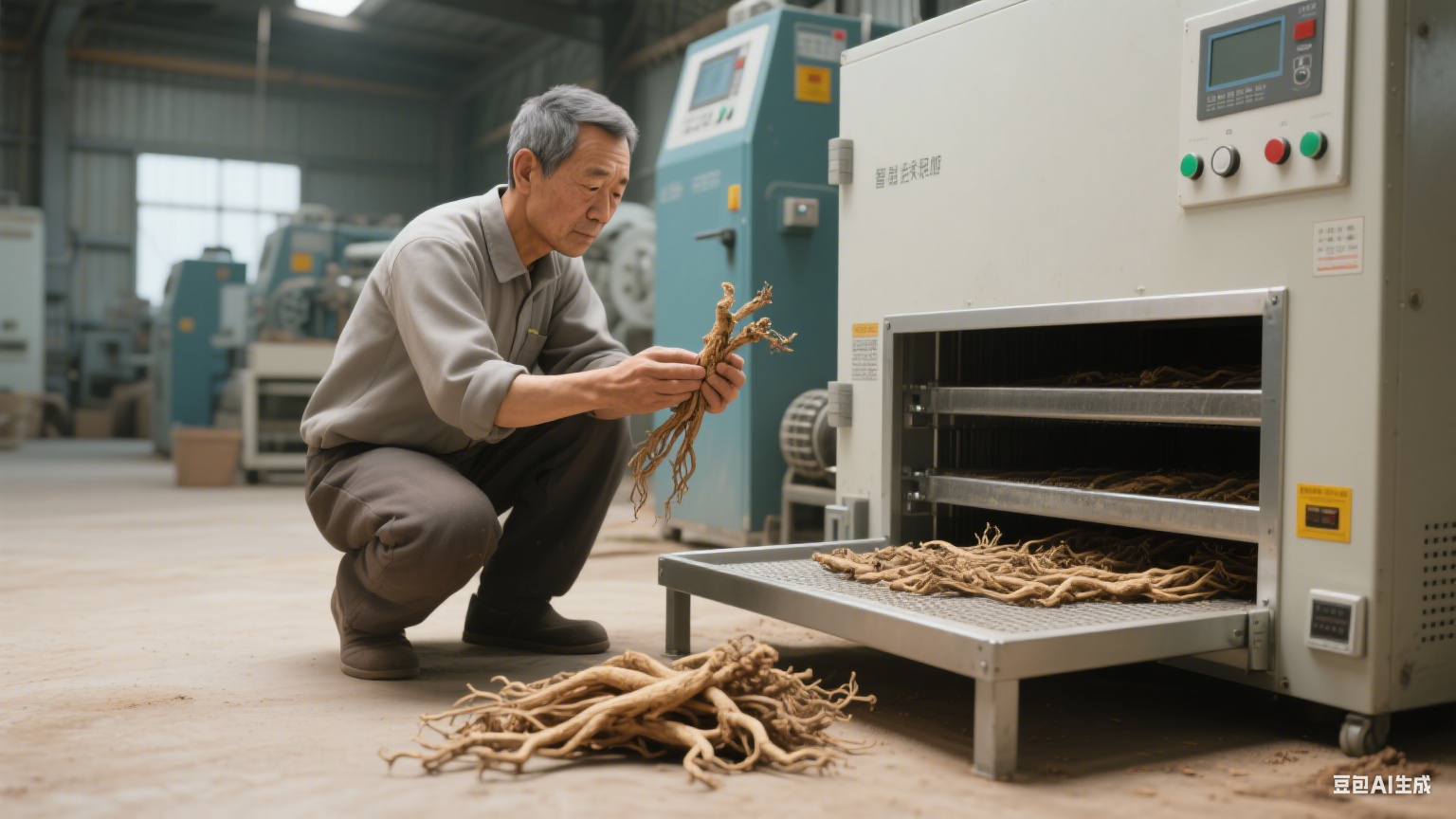 药材果蔬智能烘干机加热快吗？张师傅的 “烘货速度账”(1)