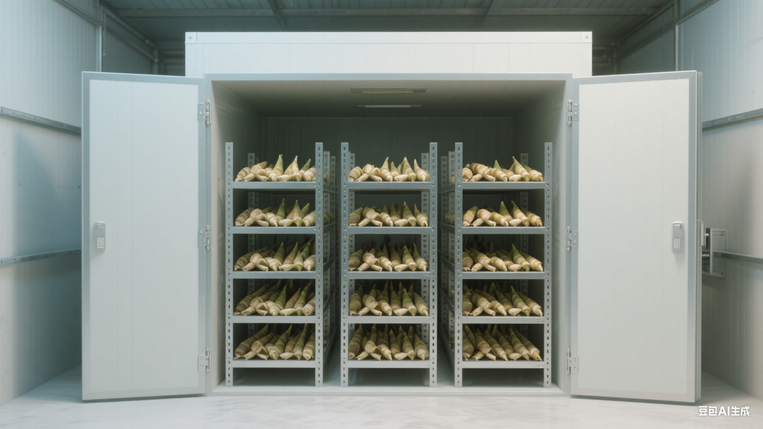 鲜笋锁味的空间艺术：大型竹笋烘干房的装载逻辑与品质守护(2)